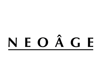 Logotipo Neoâge blanco